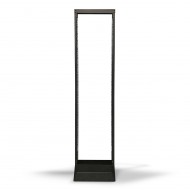 Hyperline ORL1-42-RAL9005 Открытая стойка 19-дюймовая (19), 42U, однорамная, цвет черный (RAL 9005)