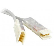 Hyperline PC-110-110-2P-C5-1M-LSZH-GY Патч-корд 110 тип-110 тип, 2 пары, Cat.5, LSZH, 1 м, серый