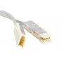 Hyperline PC-110-110-2P-C5-2M-GY Патч-корд 110 тип-110 тип, 2 пары, Cat.5, 2 м, серый Hyperline PC-110-110-2P-C5-2M-GY Патч-корд 110 тип-110 тип, 2 пары, Cat.5, 2 м, серый