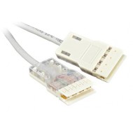 Hyperline PC-110-110-4P-C5e-1M-LSZH-GY Патч-корд 110 тип-110 тип, 4 пары, Cat.5e, LSZH, 1 м, серый