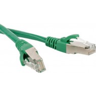 Hyperline PC-LPM-SFTP-RJ45-RJ45-C5e-10M-LSZH-GN Патч-корд SF/UTP, экранированный, Cat.5e (100% Fluke Component Tested), LSZH, 10 м, зеленый