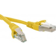 Hyperline PC-LPM-SFTP-RJ45-RJ45-C5e-15M-LSZH-YL Патч-корд SF/UTP, экранированный, Cat.5е (100% Fluke Component Tested), LSZH, 15 м, желтый