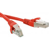 Hyperline PC-LPM-SFTP-RJ45-RJ45-C6-1M-LSZH-RD Патч-корд SF/UTP, экранированный, Cat.6 (100% Fluke Component Tested), LSZH, 1 м, красный