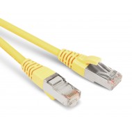 Hyperline PC-LPM-STP-RJ45-RJ45-C5e-10M-LSZH-YL Патч-корд F/UTP, экранированный, Cat.5е (100% Fluke Component Tested), LSZH, 10 м, желтый