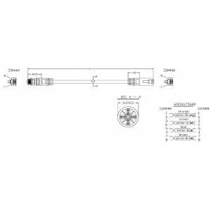Hyperline PC-LPM-UTP-RJ45-RJ45-C6a-10M-LSZH-BK Патч-корд U/UTP, Cat.6a (100% Fluke Component Tested) 10G, LSZH, 10 м, черный Hyperline PC-LPM-UTP-RJ45-RJ45-C6a-10M-LSZH-BK Патч-корд U/UTP, Cat.6a (100% Fluke Component Tested) 10G, LSZH, 10 м, черный