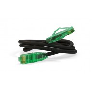 Hyperline PC-LPM-UTP-RJ45-RJ45-C6a-15M-LSZH-BK Патч-корд U/UTP, Cat.6a (100% Fluke Component Tested) 10G, LSZH, 15 м, черный