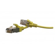 Hyperline PC-LPT-SFTP-RJ45-RJ45-C6-2M-LSZH-YL Патч-корд S/FTP, экранированный, категория 6 (100% Fluke Component Tested), 28AWG, LSZH, 2 м, желтый
