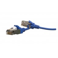 Hyperline PC-LPT-SFTP-RJ45-RJ45-C6-3M-LSZH-BL Патч-корд S/FTP, экранированный, категория 6 (100% Fluke Component Tested), 28AWG, LSZH, 3 м, синий