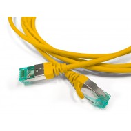 Hyperline PC-LPT-SFTP-RJ45-RJ45-C6a-1.5M-LSZH-YL Патч-корд S/FTP, экранированный, категория 6a (100% Fluke Component Tested), 30AWG, LSZH, 1.5 м, желтый