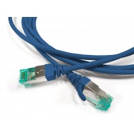 Hyperline PC-LPT-SFTP-RJ45-RJ45-C6a-3M-LSZH-BL Патч-корд S/FTP, экранированный, категория 6a (100% Fluke Component Tested), 30AWG, LSZH, 3 м, синий