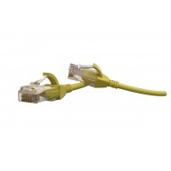 Hyperline PC-LPT-UTP-RJ45-RJ45-C6-5M-LSZH-YL Патч-корд U/UTP, категория 6 (100% Fluke Component Tested), 28AWG, LSZH, 5 м, желтый