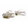 Hyperline PLEZ-8P8C-UA-C5-100 Разъем легкой оконцовки RJ-45 (8P8C) под витую пару, язычок Arch, категория 5e (50 µ/ 50 микродюймов), универсальный (для одножильного и многожильного кабеля) (100 шт.) Hyperline PLEZ-8P8C-UA-C5-100 Разъем легкой оконцовки RJ-45 (8P8C) под витую пару, язычок Arch, категория 5e (50 µ/ 50 микродюймов), универсальный (для одножильного и многожильного кабеля) (100 шт.)