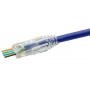 Hyperline PLEZ-8P8C-UA-C5-100 Разъем легкой оконцовки RJ-45 (8P8C) под витую пару, язычок Arch, категория 5e (50 µ/ 50 микродюймов), универсальный (для одножильного и многожильного кабеля) (100 шт.) Hyperline PLEZ-8P8C-UA-C5-100 Разъем легкой оконцовки RJ-45 (8P8C) под витую пару, язычок Arch, категория 5e (50 µ/ 50 микродюймов), универсальный (для одножильного и многожильного кабеля) (100 шт.)