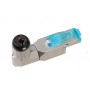 Hyperline PLUD-A-8P8C-S-C6A-SH Разъем полевой оконцовки RJ-45 (8P8C) под витую пару, угловой, для одножильного кабеля, toolless, категория 6A, экранированный, накручивающийся хвостовик, IDC Hyperline PLUD-A-8P8C-S-C6A-SH Разъем полевой оконцовки RJ-45 (8P8C) под витую пару, угловой, для одножильного кабеля, toolless, категория 6A, экранированный, накручивающийся хвостовик, IDC