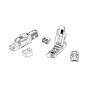 Hyperline PLUE-8P8C-S-C6A-SH-RD Разъем полевой оконцовки RJ-45 (8P8C) под витую пару, для одножильного кабеля, toolless, категория 6A, экранированный, накручивающийся хвостовик, красный Hyperline PLUE-8P8C-S-C6A-SH-RD Разъем полевой оконцовки RJ-45 (8P8C) под витую пару, для одножильного кабеля, toolless, категория 6A, экранированный, накручивающийся хвостовик, красный