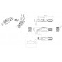 Hyperline PLUE-8P8C-S-C8-SH-BL Разъем полевой оконцовки RJ-45 (8P8C) под витую пару, для одножильного кабеля, toolless, категория 8, экранированный, накручивающийся хвостовик, синий, IDC Hyperline PLUE-8P8C-S-C8-SH-BL Разъем полевой оконцовки RJ-45 (8P8C) под витую пару, для одножильного кабеля, toolless, категория 8, экранированный, накручивающийся хвостовик, синий, IDC