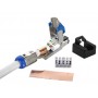Hyperline PLUE-8P8C-S-C8-SH-BL Разъем полевой оконцовки RJ-45 (8P8C) под витую пару, для одножильного кабеля, toolless, категория 8, экранированный, накручивающийся хвостовик, синий, IDC Hyperline PLUE-8P8C-S-C8-SH-BL Разъем полевой оконцовки RJ-45 (8P8C) под витую пару, для одножильного кабеля, toolless, категория 8, экранированный, накручивающийся хвостовик, синий, IDC