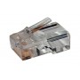 Hyperline PLUG-8P8C-U-C5-100 Разъем RJ-45(8P8C) под витую пару, категория 5e (50 µ/ 50 микродюймов), универсальный (для одножильного и многожильного кабеля) (100 шт) Hyperline PLUG-8P8C-U-C5-100 Разъем RJ-45(8P8C) под витую пару, категория 5e (50 µ/ 50 микродюймов), универсальный (для одножильного и многожильного кабеля) (100 шт)