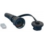 Hyperline PLUG-IE-8P8C-P-C5-SH Промышленный разъем RJ-45 (8P8C) под витую пару, IP67, категория 5e, с защитной крышкой, экранированный (SH) Hyperline PLUG-IE-8P8C-P-C5-SH Промышленный разъем RJ-45 (8P8C) под витую пару, IP67, категория 5e, с защитной крышкой, экранированный (SH)