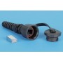 Hyperline PLUG-IE-8P8C-P-C5-SH Промышленный разъем RJ-45 (8P8C) под витую пару, IP67, категория 5e, с защитной крышкой, экранированный (SH) Hyperline PLUG-IE-8P8C-P-C5-SH Промышленный разъем RJ-45 (8P8C) под витую пару, IP67, категория 5e, с защитной крышкой, экранированный (SH)