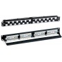 Hyperline PP2A-19-24S-8P8C-C6-110 Патч-панель 19, 1U, с угловыми портами, 24 порта RJ-45, категория 6, Dual IDC Hyperline PP2A-19-24S-8P8C-C6-110 Патч-панель 19, 1U, с угловыми портами, 24 порта RJ-45, категория 6, Dual IDC