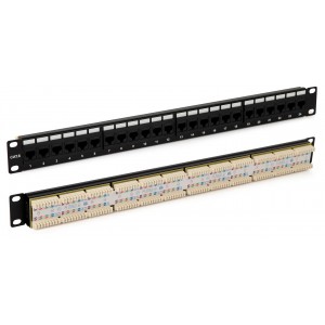 Hyperline PP3-19-48-8P8C-C6-110D Патч-панель 19, 2U, 48 портов RJ-45, категория 6, Dual IDC, ROHS, цвет черный (задний кабельный организатор в комплекте) Hyperline PP3-19-48-8P8C-C6-110D Патч-панель 19, 2U, 48 портов RJ-45, категория 6, Dual IDC, ROHS, цвет черный (задний кабельный организатор в комплекте)