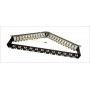 Hyperline PPBL5A-19-48-RM Модульная патч-панель 19, 48 портов, угловая, 2U, для неэкранированных модулей Keystone Jack, с 2-мя задними кабельными организаторами (без модулей) Hyperline PPBL5A-19-48-RM Модульная патч-панель 19, 48 портов, угловая, 2U, для неэкранированных модулей Keystone Jack, с 2-мя задними кабельными организаторами (без модулей)