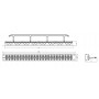 Hyperline PPHD-19-48-8P8C-C5e-110D Патч-панель высокой плотности 19, 1U, 48 портов RJ-45, категория 5e, Dual IDC Hyperline PPHD-19-48-8P8C-C5e-110D Патч-панель высокой плотности 19, 1U, 48 портов RJ-45, категория 5e, Dual IDC