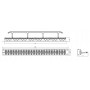 Hyperline PPHD-19-48-8P8C-C6-110D Патч-панель высокой плотности 19, 1U, 48 портов RJ-45, категория 6, Dual IDC Hyperline PPHD-19-48-8P8C-C6-110D Патч-панель высокой плотности 19, 1U, 48 портов RJ-45, категория 6, Dual IDC