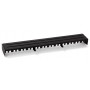 Hyperline PPHD-19-48-8P8C-C6A-110D Патч-панель высокой плотности 19, 1U, 48 портов RJ-45, неэкранированная, категория 6A, Dual IDC Hyperline PPHD-19-48-8P8C-C6A-110D Патч-панель высокой плотности 19, 1U, 48 портов RJ-45, неэкранированная, категория 6A, Dual IDC