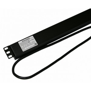 Hyperline SHE-12SH-4IEC-SF-2.5EU Блок розеток, вертикальный, 12 розеток Schuko, 4 розетки IEC320 C13, выкл. с подсветкой, защита от перенапряжения, кабель питания 2.5м (3х1.5мм2) с вилкой Schuko 16A, 250В, 950x44.4x44.4мм (ДхШхВ), корпус алюминий, черный Hyperline SHE-12SH-4IEC-SF-2.5EU Блок розеток, вертикальный, 12 розеток Schuko, 4 розетки IEC320 C13, выкл. с подсветкой, защита от перенапряжения, кабель питания 2.5м (3х1.5мм2) с вилкой Schuko 16A, 250В, 950x44.4x44.4мм (ДхШхВ), корпус алюминий, черный