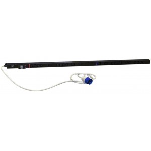 Hyperline SHE-20IEC-4BIEC-B-3PVB Блок розеток, вертикальный, 20 розеток IEC320 C13, 4 розетки IEC320 C19, автоматич. выключатель, кабель питания 3м (3х4.0мм2) с вилкой IEC 60309 32А (2х16A) (2P+E), 250В, 1556x44.4x44.4мм (ДхШхВ), корпус алюминий, черный Hyperline SHE-20IEC-4BIEC-B-3PVB Блок розеток, вертикальный, 20 розеток IEC320 C13, 4 розетки IEC320 C19, автоматич. выключатель, кабель питания 3м (3х4.0мм2) с вилкой IEC 60309 32А (2х16A) (2P+E), 250В, 1556x44.4x44.4мм (ДхШхВ), корпус алюминий, черный