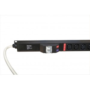 Hyperline SHE-20IEC-4BIEC-B-3PVB Блок розеток, вертикальный, 20 розеток IEC320 C13, 4 розетки IEC320 C19, автоматич. выключатель, кабель питания 3м (3х4.0мм2) с вилкой IEC 60309 32А (2х16A) (2P+E), 250В, 1556x44.4x44.4мм (ДхШхВ), корпус алюминий, черный Hyperline SHE-20IEC-4BIEC-B-3PVB Блок розеток, вертикальный, 20 розеток IEC320 C13, 4 розетки IEC320 C19, автоматич. выключатель, кабель питания 3м (3х4.0мм2) с вилкой IEC 60309 32А (2х16A) (2P+E), 250В, 1556x44.4x44.4мм (ДхШхВ), корпус алюминий, черный