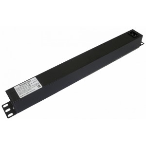 Hyperline SHE19-6IEC-S-IEC Блок розеток для 19 шкафов, горизонтальный, 6 розеток IEC320 C13, выключатель с подсветкой, без кабеля питания, входной разъем IEC320 C14 10A, 250В, 482.6x44.4x44.4мм (ШхГхВ), корпус алюминий, черный Hyperline SHE19-6IEC-S-IEC Блок розеток для 19 шкафов, горизонтальный, 6 розеток IEC320 C13, выключатель с подсветкой, без кабеля питания, входной разъем IEC320 C14 10A, 250В, 482.6x44.4x44.4мм (ШхГхВ), корпус алюминий, черный