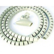 Hyperline SHW-15 Пластиковый спиральный рукав для кабеля д.15 мм (2 м) и инструмент ST-15