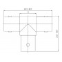 Hyperline TAD-BNC-F-2BNC-F BNC T-коннектор Hyperline TAD-BNC-F-2BNC-F BNC T-коннектор