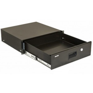 Hyperline TDR3-3U-360-RAL9004 Полка (ящик) для документов с замком, 3U, 133х483х360мм (ВхШхГ), цвет черный (RAL 9004) Hyperline TDR3-3U-360-RAL9004 Полка (ящик) для документов с замком, 3U, 133х483х360мм (ВхШхГ), цвет черный (RAL 9004)