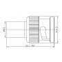 Hyperline TER-BNC-M-50 BNC-терминатор 50 Ом Hyperline TER-BNC-M-50 BNC-терминатор 50 Ом
