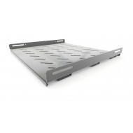 Hyperline TSH3H-450-RAL7035 Полка стационарная усиленная, глубина 450 мм, с боковым креплением, нагрузка до 100 кг, для шкафов серии TTB, TTR, TWB/TWB-FC, 485х450мм (ШхГ), цвет серый (RAL 7035)