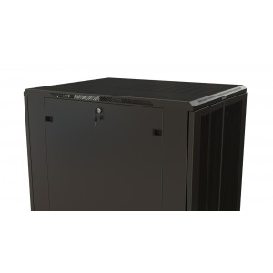 Hyperline TTR-4788-DD-RAL9005 Шкаф напольный 19-дюймовый, 47U, 2277x800х800 мм (ВхШхГ), передняя и задняя распашные перфорированные двери (75%), ручка с замком, 2 вертикальных кабельных организатора, цвет черный (RAL 9005) (разобранный) Hyperline TTR-4788-DD-RAL9005 Шкаф напольный 19-дюймовый, 47U, 2277x800х800 мм (ВхШхГ), передняя и задняя распашные перфорированные двери (75%), ручка с замком, 2 вертикальных кабельных организатора, цвет черный (RAL 9005) (разобранный)