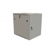 Hyperline TWB-1868-SR-RAL7035 Шкаф настенный 19-дюймовый (19), 18U, 908x600х800мм, металлическая передняя дверь с замком, две боковые панели, цвет серый (RAL 7035) (разобранный)