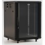 Hyperline TWB-FC-2766-GP-RAL9004 Шкаф настенный 19-дюймовый (19), 27U, 1316x600х600мм, стеклянная дверь с перфорацией по бокам, ручка с замком, с возможностью установки на ножки (в комплекте), цвет черный (RAL 9004) (разобранный) Hyperline TWB-FC-2766-GP-RAL9004 Шкаф настенный 19-дюймовый (19), 27U, 1316x600х600мм, стеклянная дверь с перфорацией по бокам, ручка с замком, с возможностью установки на ножки (в комплекте), цвет черный (RAL 9004) (разобранный)