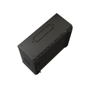 Hyperline TWS-0625-GP-RAL9004 Шкаф настенный 19-дюймовый (19), 6U, 367х600х250, со стеклянной дверью, несъемные боковые панели, цвет черный (RAL 9004) (собранный) Hyperline TWS-0625-GP-RAL9004 Шкаф настенный 19-дюймовый (19), 6U, 367х600х250, со стеклянной дверью, несъемные боковые панели, цвет черный (RAL 9004) (собранный)
