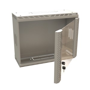 Hyperline TWS-0925-GP-RAL7035 Шкаф настенный 19-дюймовый (19), 9U, 480х600х250, со стеклянной дверью, несъемные боковые панели, цвет серый (RAL 7035) (собранный) Hyperline TWS-0925-GP-RAL7035 Шкаф настенный 19-дюймовый (19), 9U, 480х600х250, со стеклянной дверью, несъемные боковые панели, цвет серый (RAL 7035) (собранный)