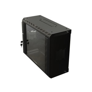 Hyperline TWS-0925-GP-RAL9004 Шкаф настенный 19-дюймовый (19), 9U, 480х600х250, со стеклянной дверью, несъемные боковые панели, цвет черный (RAL 9004) (собранный) Hyperline TWS-0925-GP-RAL9004 Шкаф настенный 19-дюймовый (19), 9U, 480х600х250, со стеклянной дверью, несъемные боковые панели, цвет черный (RAL 9004) (собранный)