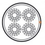 Hyperline UUTP100-C3-S26-IN-PVC-GY (UTP100-C3-SOL-26AWG-IN-PVC-GY) Кабель витая пара, неэкранированная U/UTP, категория 3, 100 пар (26 AWG), одножильный (solid), PVC, –20°C - +60°C, серый Hyperline UUTP100-C3-S26-IN-PVC-GY (UTP100-C3-SOL-26AWG-IN-PVC-GY) Кабель витая пара, неэкранированная U/UTP, категория 3, 100 пар (26 AWG), одножильный (solid), PVC, –20°C - +60°C, серый