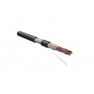 Hyperline UUTP10W-C5-S24-OUT-PE-BK Кабель витая пара, неэкранированная U/UTP, категория 5, 10 пар (24 AWG), одножильный (solid), внешний, PE, -40°C – +60°C, черный