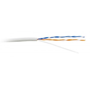 Hyperline UUTP2-C5-S24-IN-PVC-GY-500 (500 м) Кабель витая пара, неэкранированная U/UTP, категория 5, 2 пары (24 AWG), одножильный (solid), PVC, -20°C – +75°C, серый Hyperline UUTP2-C5-S24-IN-PVC-GY-500 (500 м) Кабель витая пара, неэкранированная U/UTP, категория 5, 2 пары (24 AWG), одножильный (solid), PVC, -20°C – +75°C, серый