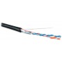 Hyperline UUTP2-C5-S24-OUT-PE-BK-500 (500 м) Кабель витая пара, неэкранированная U/UTP, категория 5, 2 пары (24 AWG), одножильный (solid), внешний, PE, -40°C – +60°C, черный Hyperline UUTP2-C5-S24-OUT-PE-BK-500 (500 м) Кабель витая пара, неэкранированная U/UTP, категория 5, 2 пары (24 AWG), одножильный (solid), внешний, PE, -40°C – +60°C, черный