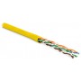 Hyperline UUTP4-C5E-P24-IN-LSZH-YL-305 (305 м) Кабель витая пара, неэкранированная U/UTP, категория 5e, 4 пары (24 AWG), многожильный (patсh), LSZH, нг(А)-HF, -20°C – +75°C, желтый Hyperline UUTP4-C5E-P24-IN-LSZH-YL-305 (305 м) Кабель витая пара, неэкранированная U/UTP, категория 5e, 4 пары (24 AWG), многожильный (patсh), LSZH, нг(А)-HF, -20°C – +75°C, желтый